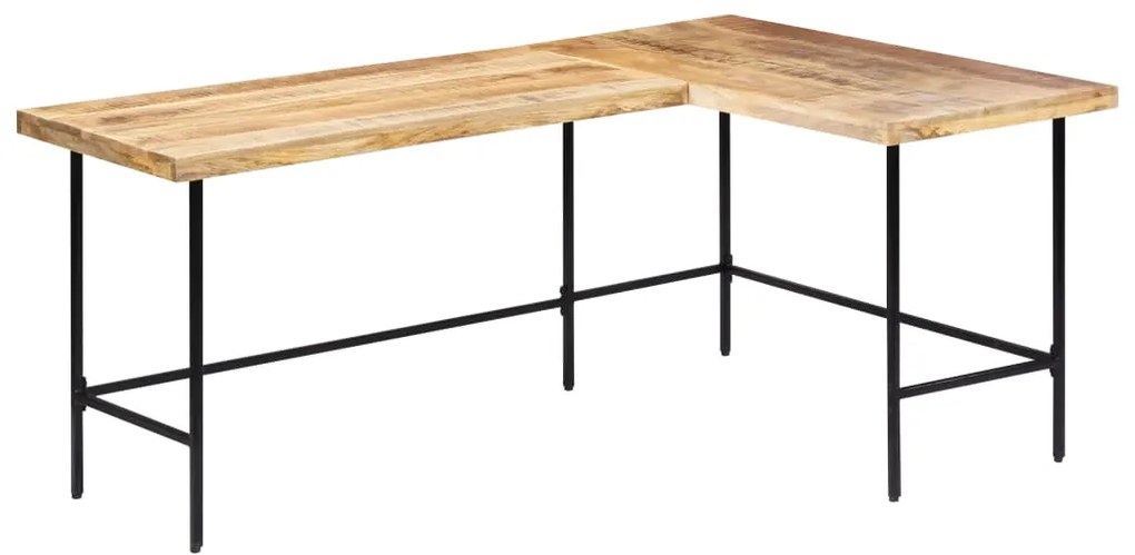 vidaXL Γραφείο 180 x 120 x 76 εκ. από Μασίφ Ξύλο Μάνγκο