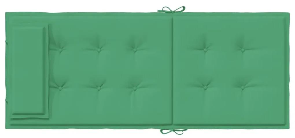 Μαξιλάρια Καρέκλας με Πλάτη 4 τεμ. Πράσινα από Ύφασμα Oxford - Πράσινο