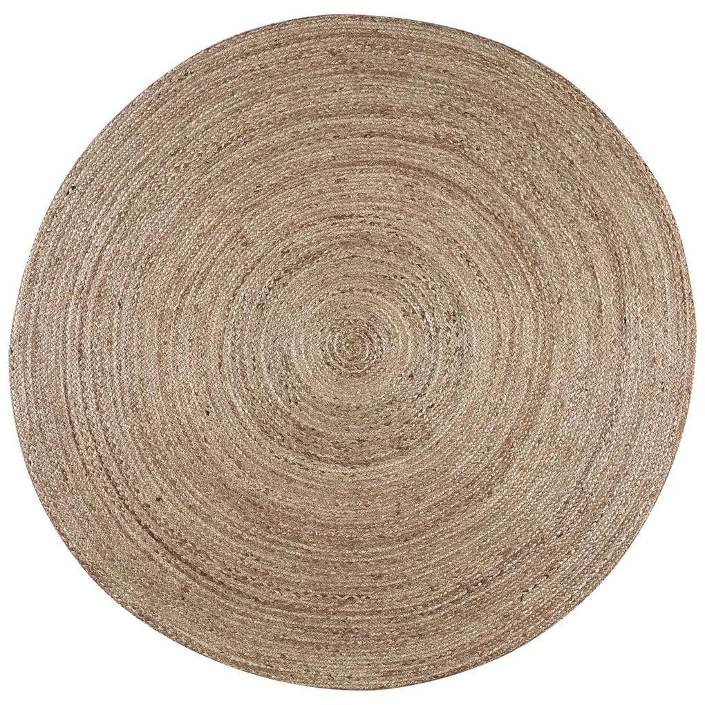 Στρογγυλό Χαλί All Season (Φ100) Pol Rugs &amp; Mats Jute Grey