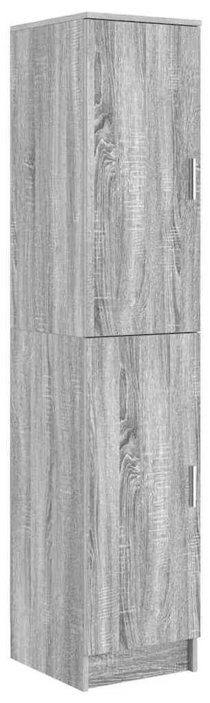 vidaXL Ψηλό Ντουλάπι Γκρι sonoma 35 x 39 x 168 εκ Επεξεργασμένο ξύλο