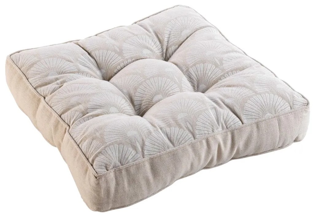 Μαξιλάρια Douceur d intérieur  COUSSIN DE SOL 40 x 40 x 8 CM POLYCOTON IMPRIME BAHINA