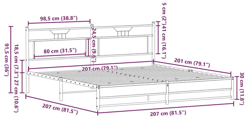 ΣΚΕΛΕΤΟΣ ΚΡΕΒ. ΧΩΡΙΣ ΣΤΡΩΜΑ ΚΑΠΝΙΣΤΗ ΔΡΥΣ 200X200 ΕΚ. ΜΕΤΑΛΛΙΚΟ 3325112