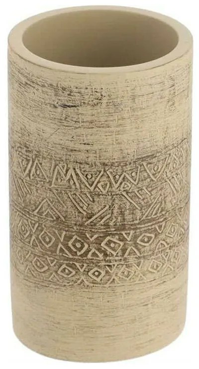 Ποτήρι Μπάνιου Cement 06.61117161 Ecru Ceramic
