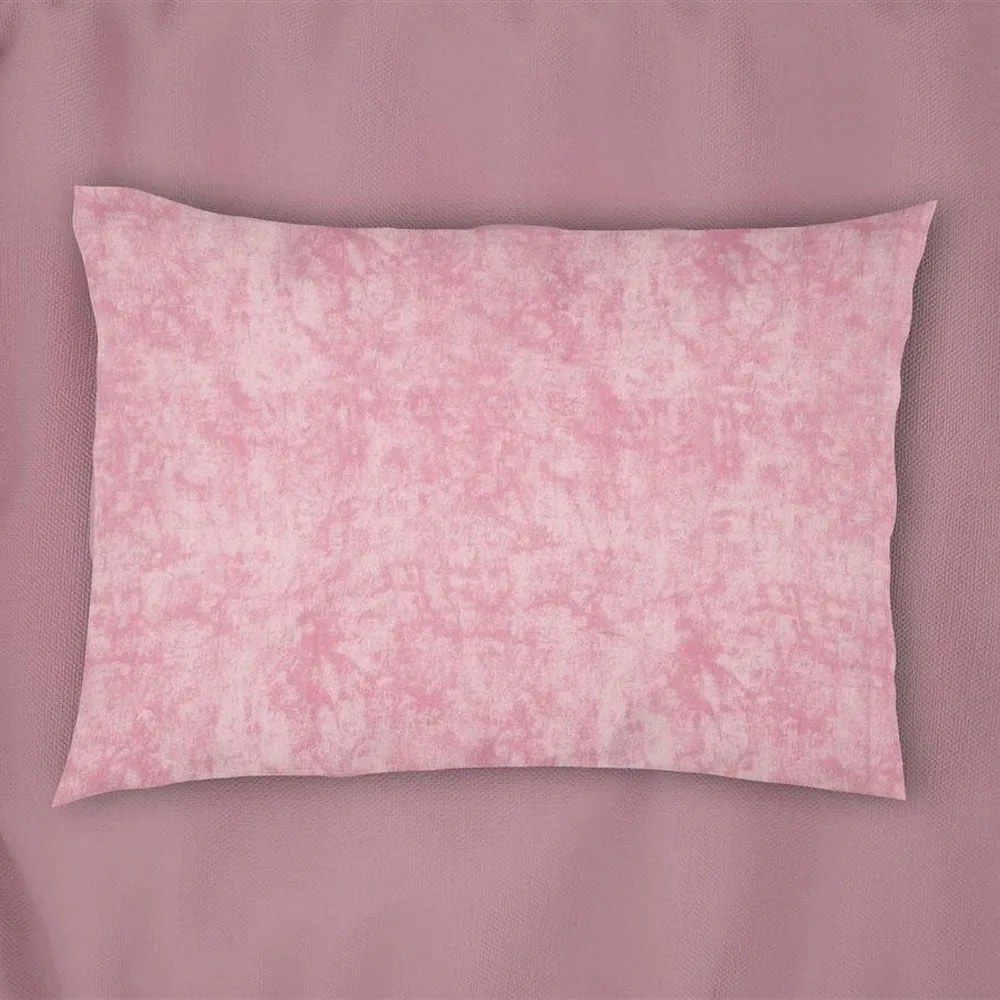 Μαξιλαροθήκη Παιδική Premium Shadow 617 Pink DimCol 35X45 100% Βαμβάκι