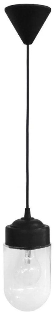 Φωτιστικό Οροφής Μονόφωτο Heronia SLP-650 11-0253 Black
