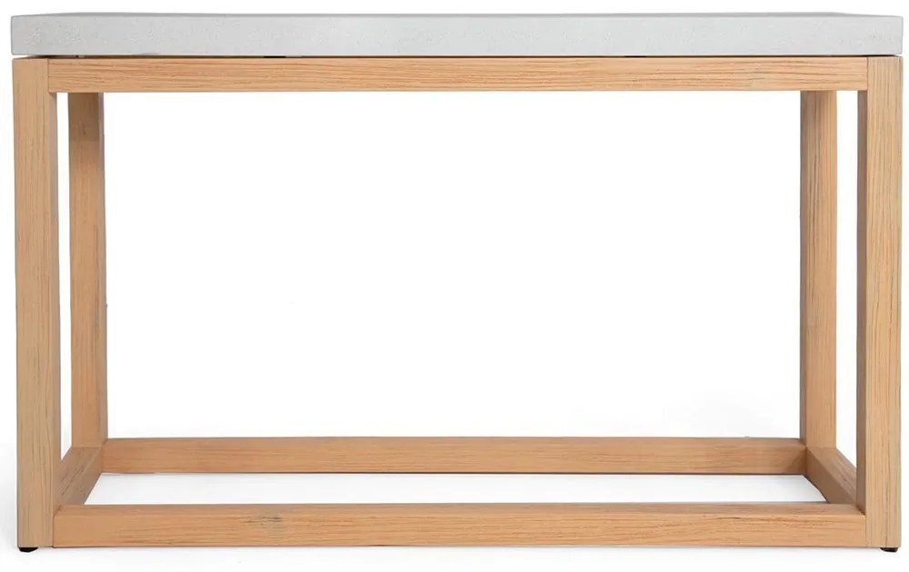 Κονσόλα Settimo Terazzo 100 0800018 100x30x65cm Natural-White Soulworks