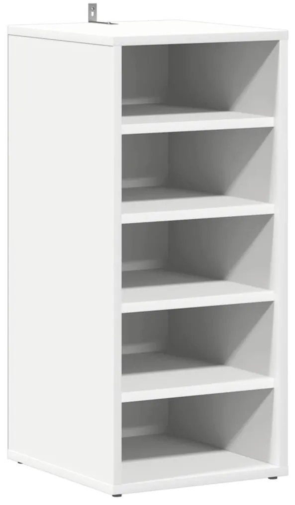 vidaXL Παπουτσοθήκη Λευκή 31,5 x 35 x 70 εκ. από Επεξ. Ξύλο
