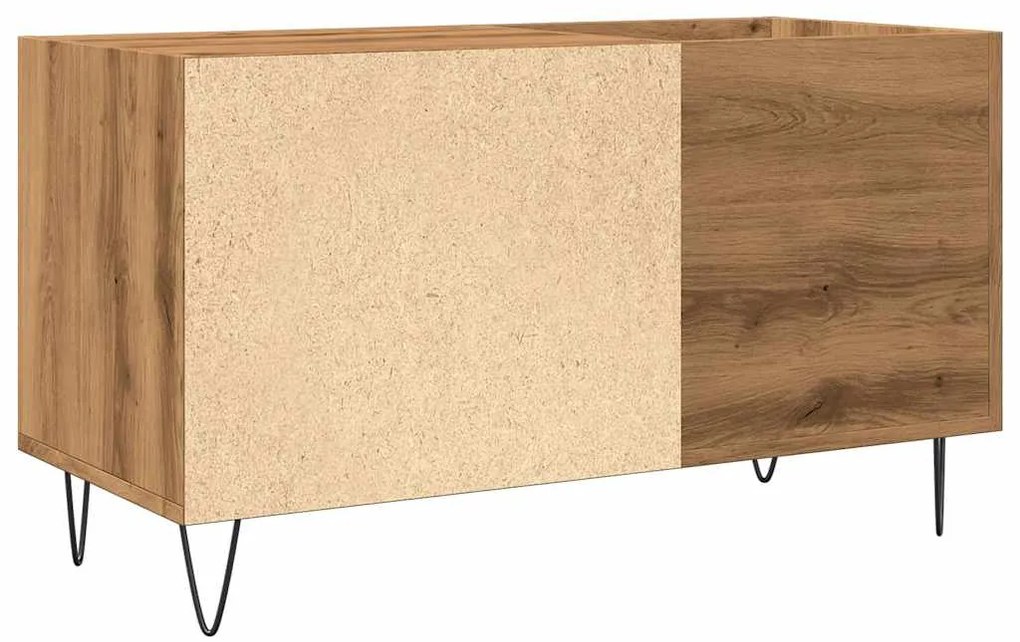 vidaXL Δισκοθήκη Δρυς τεχνίτης 84,5x38x48 εκ. από Επεξεργασμένο Ξύλο