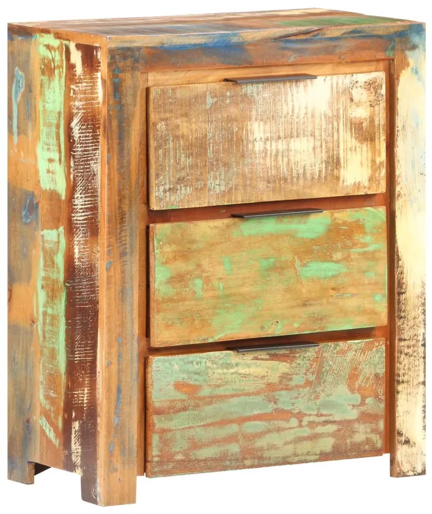 Συρταριέρα 59 x 33 x 75 εκ. από Μασίφ Ανακυκλωμένο Ξύλο