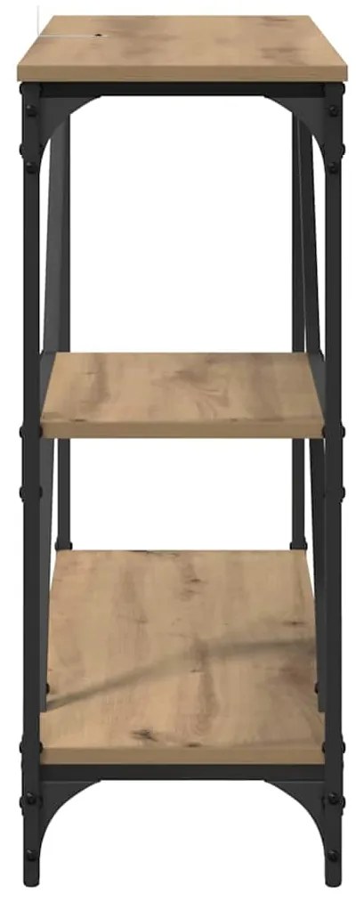 vidaXL Τραπέζι κονσόλας Artisan Oak 88,5 x 30 x 75 εκ.