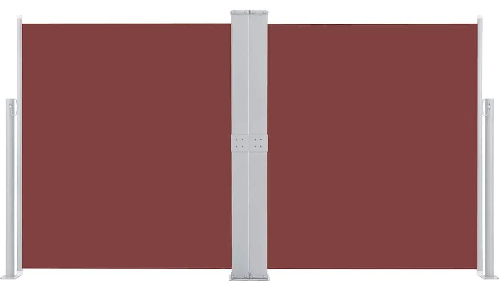 vidaXL Σκίαστρο Πλαϊνό Συρόμενο Καφέ 140 x 600 εκ.