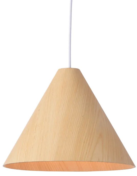 Φωτιστικό Οροφής Μονόφωτο Aca Nairobi MQ18P133NW Natural Wood