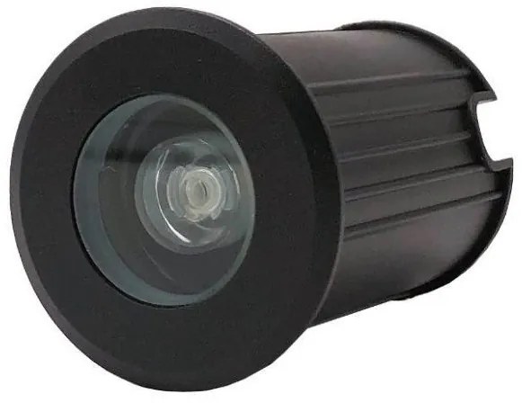 Φωτιστικό Δαπέδου Εξωτερικό 3W IP65 Αλουμίνιο Μαύρο 145-52550 Eurolamp-145-52550-Μαύρο 145-52550