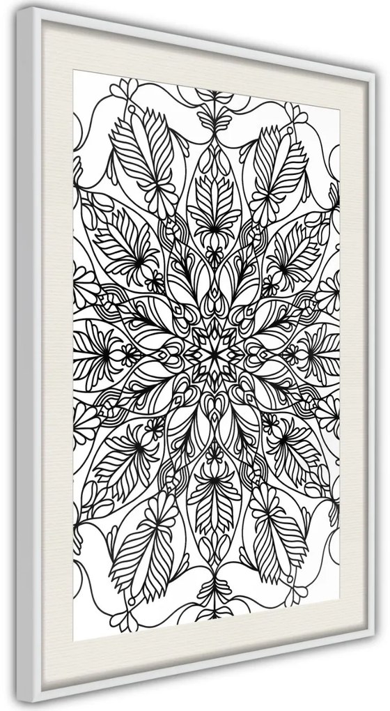 Αφίσα - Colour Your Own Mandala I - 20x30 - Χρυσό - Χωρίς πασπαρτού