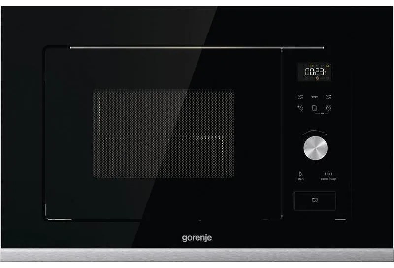 Gorenje BMΧ201AG1BG Εντοιχιζόμενος Φούρνος Μικροκυμάτων με Grill 20lt Μαύρο