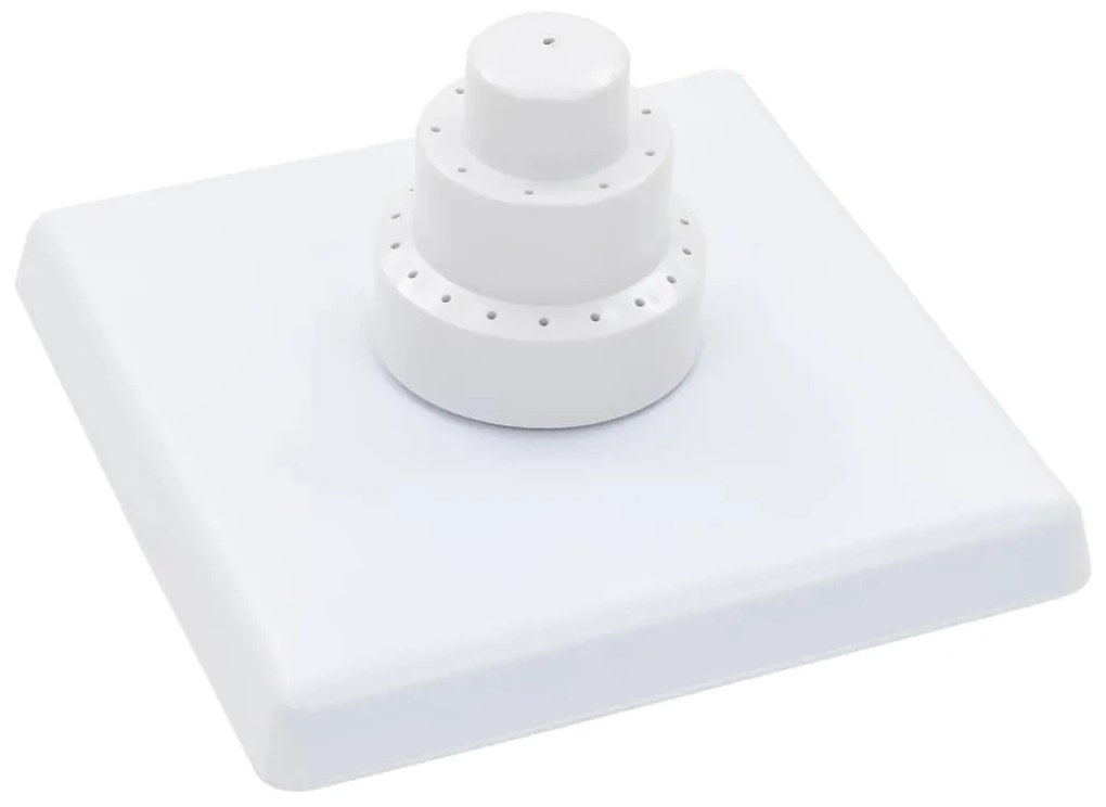 vidaXL Σιντριβάνι Πισίνας Αρχαιοελληνικού Στιλ 13 Τεμ. Λευκό