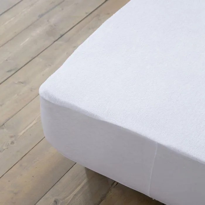 Επίστρωμα Abbraccio - Terry White Nima 70X140 70x160cm Cotton-Polyester