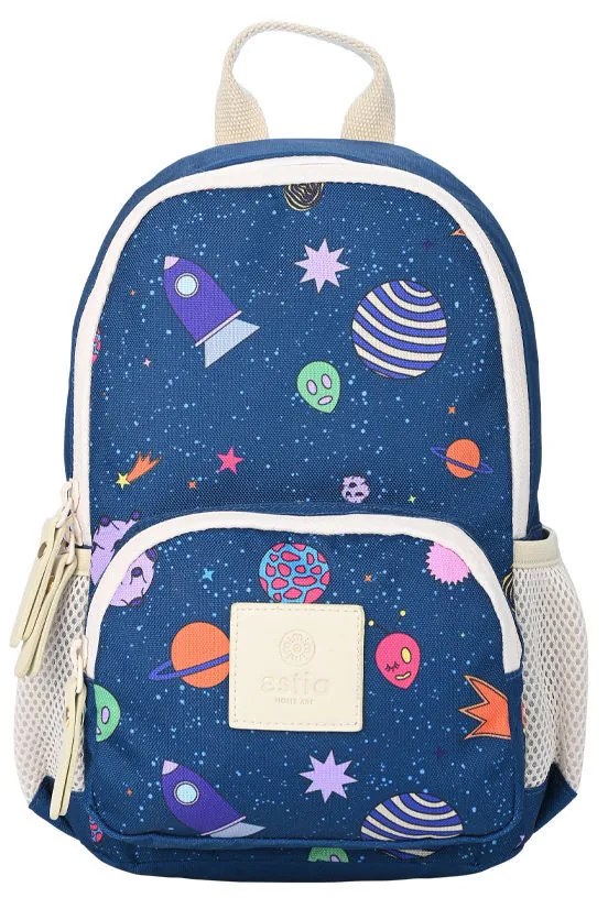 Τσάντα Πλάτης Παιδική 6lt 21x6xH30cm Cosmic Voyagers Estia Home Art Save the Aegean 01-21375