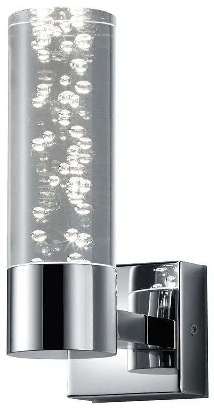 Φωτιστικό Τοίχου - Απλίκα Bolsa 282410106 3,2W 300lm 3000K Nickel Trio Lighting Metal