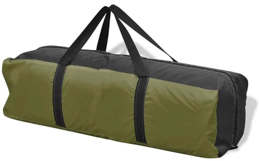 vidaXL Σκηνή 4 Ατόμων Πράσινη