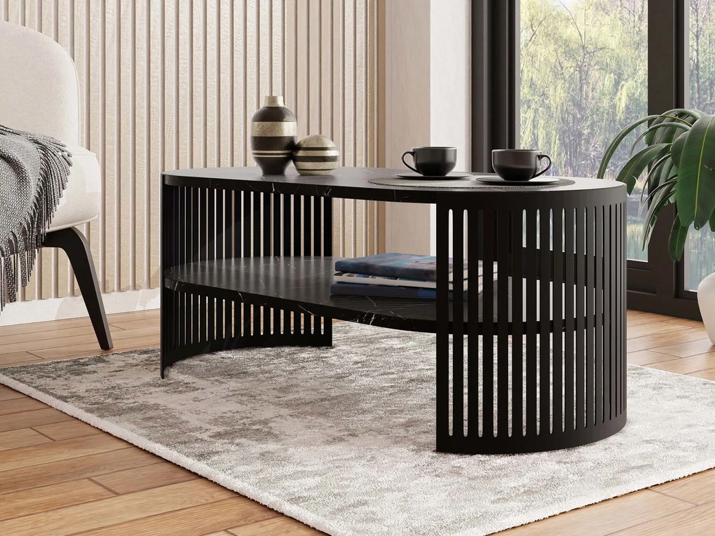 Τραπεζάκι σαλονιού Fikoli I-Mauro Marmaro