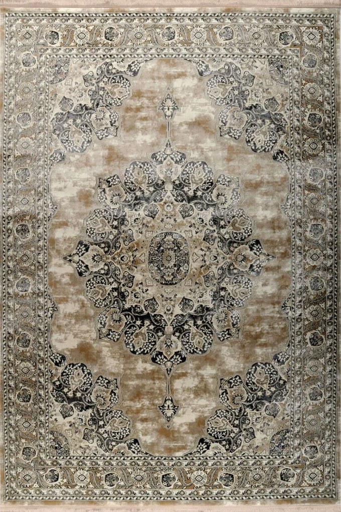 Χαλί Serenity 20617-060 Beige-Anthracite Merinos 133X190cm