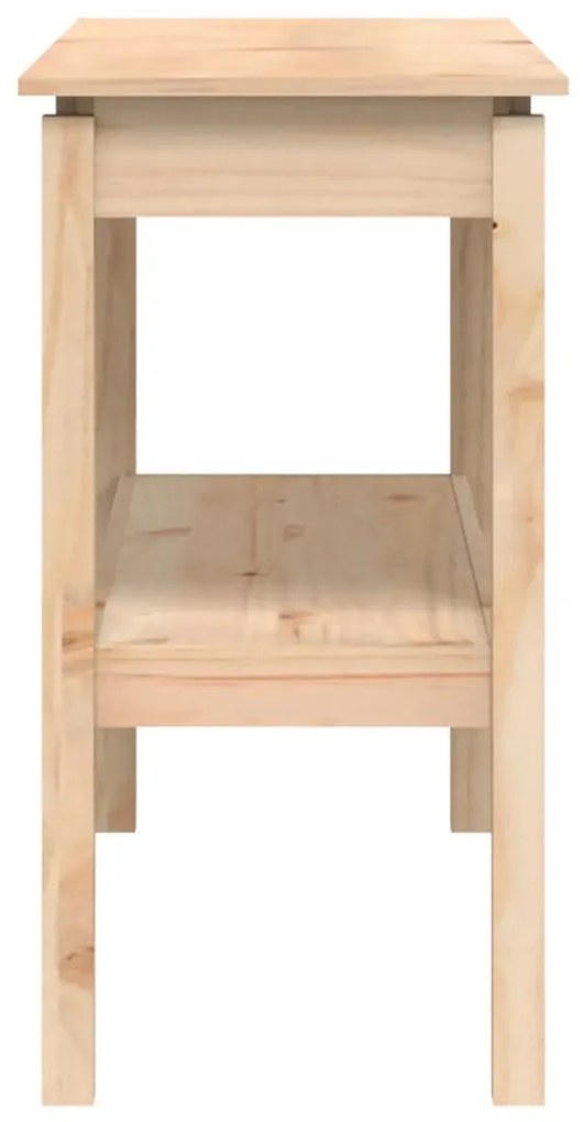 vidaXL Τραπέζι Κονσόλα 110 x 40 x 75 εκ. από Μασίφ Ξύλο Πεύκου
