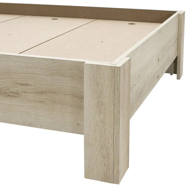 Κρεβάτι παιδικό Looney pakoworld σε χρώμα castillo-ροζ 100x200εκ - 123-000077
