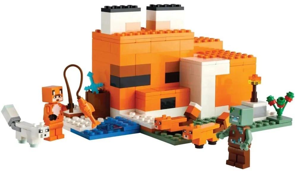 Το Κατάλυμα Της Αλεπούς 21178 Minecraft 193τμχ 8 ετών+ Multicolor Lego