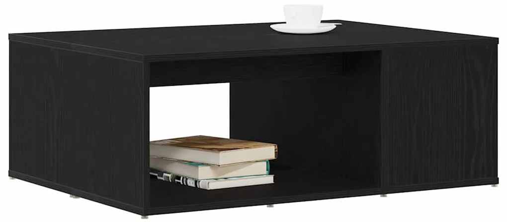 vidaXL Τραπεζάκι σαλονιού Μαύρη δρυς 90 x 67 x 33 εκ