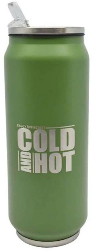 Ισοθερμικό Ποτήρι Cold And Hot 809769 500ml Olive Ankor