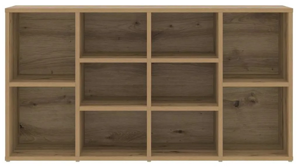 vidaXL Πάγκος για παπούτσια με ράφι artisan δρυς 103 x 30 x 54.5 εκ
