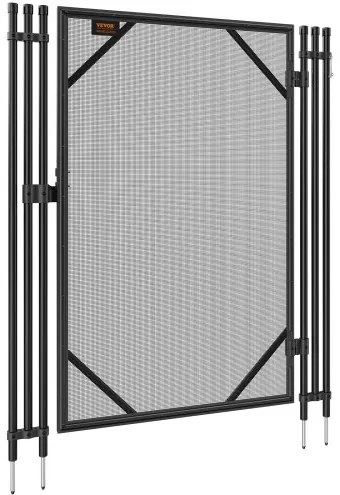 VEVOR Pool Fence Gate 4 x 2.5 FT Removable Inground Pool Gate for Kids Security