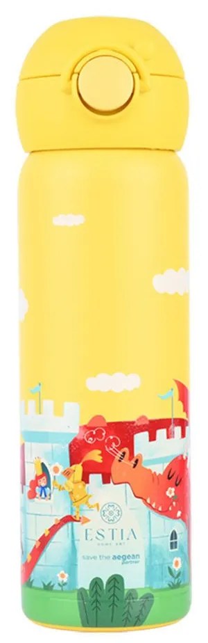 ESTIA ΘΕΡΜΟΣ ΠΑΙΔΙΚΟ WONDER BOTTLE SAVE THE AEGEAN 500ml FORTRESS DRAGON