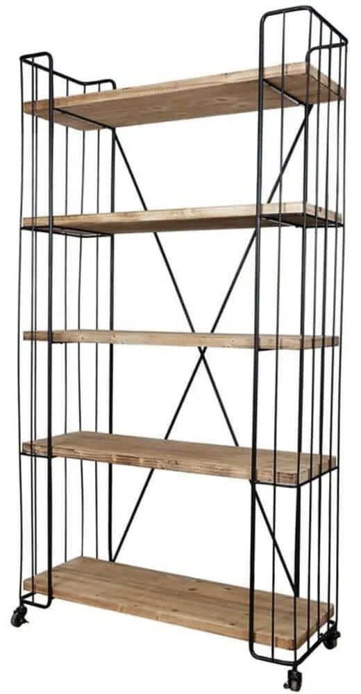 Ραφιέρα Δαπέδου Quimby D43157 102x38,5x196cm Oak