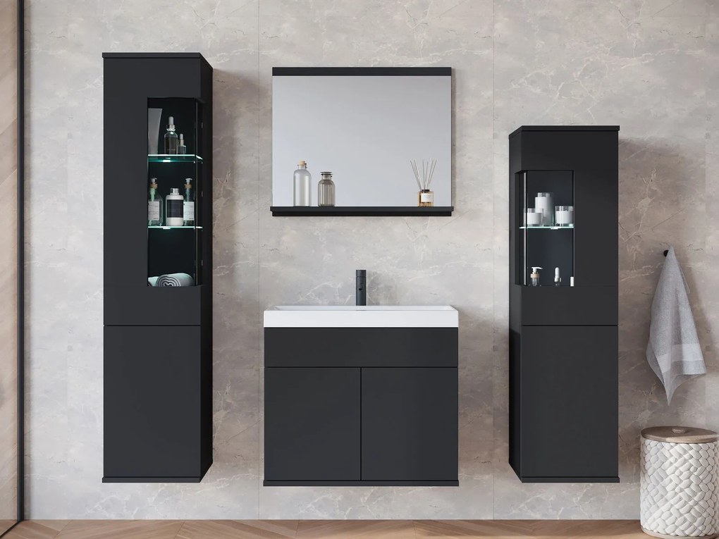 Σετ μπάνιου Nairobi-Μαύρο