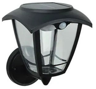 Ηλιακή Απλίκα - Φανάρι LED 3 CCT Με Αισθητήρα Κίνησης Eurolamp 145-20860