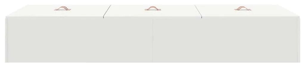 vidaXL Σκελετός Κρεβατιού Λευκό 80 x 200 cm Επεξεργασμένο ξύλο