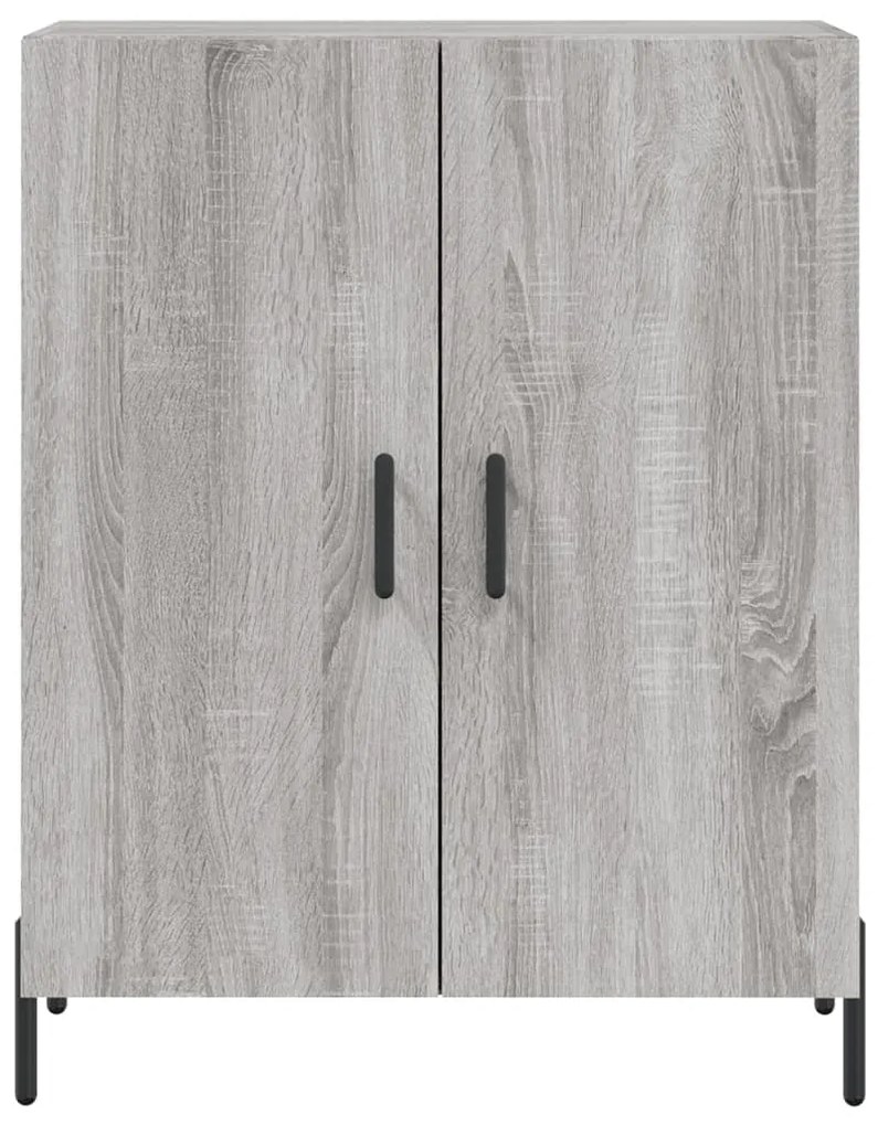 vidaXL Ντουλάπι Γκρι Sonoma 69,5 x 34 x 90 εκ. από Επεξεργασμένο Ξύλο