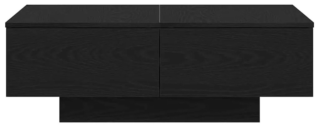 vidaXL Τραπεζάκι σαλονιού Μαύρη δρυς 90 x 60 x 31 cm