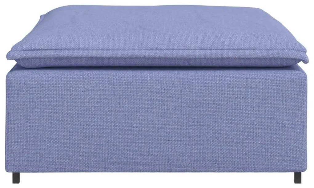 vidaXL Υποπόδιο Καναπέ Τζιν Μπλε 100x100x48 εκ.