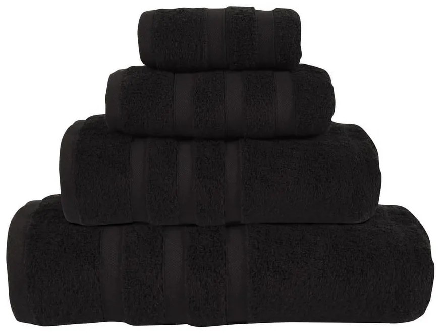 Πετσέτα Prestige 1173 Black Das Home Σώματος 90x160cm 100% Cotton