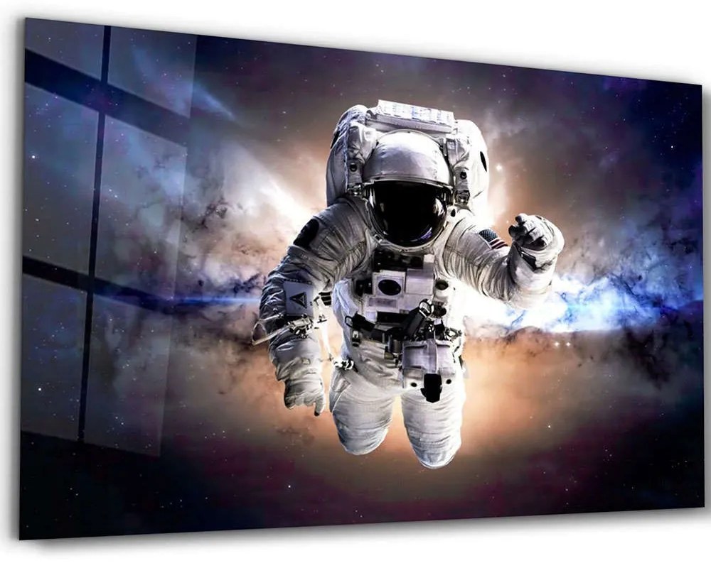 Πίνακας Γυάλινος 672BRS1132 72x46cm Multi Wallity Horizontal Γυαλί