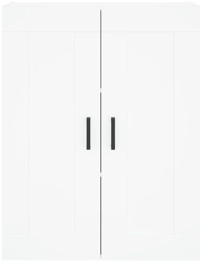 vidaXL Ντουλάπι Τοίχου Λευκό 69,5 x 34 x 90 εκ. από Επεξεργασμένο Ξύλο