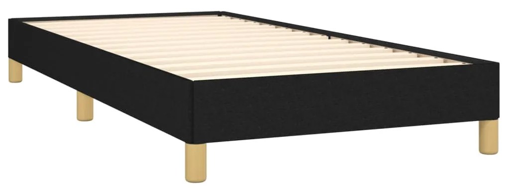 ΠΛΑΙΣΙΟ ΚΡΕΒΑΤΙΟΥ BOXSPRING ΜΑΥΡΟ 100 X 200 ΕΚ. ΥΦΑΣΜΑΤΙΝΟ 346796