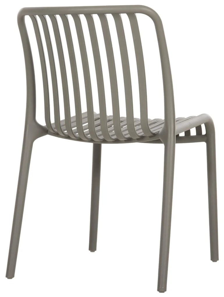 Καρέκλα CONVEE C6104.07 Πολυπροπυλενίου Dark Olive 48x56x79Y εκ. 48x56x79 εκ.