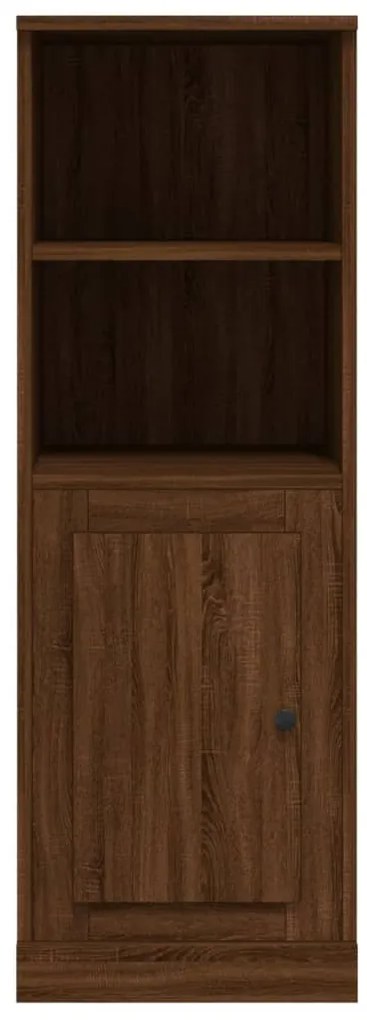 vidaXL Ντουλάπι Καφέ δρυς 36x35,5x103,5 εκ. από Επεξεργασμένο Ξύλο