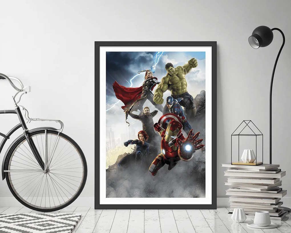 Πόστερ &amp;  Κάδρο The Avengers MV029 40x50cm  Εκτύπωση Πόστερ (χωρίς κάδρο)