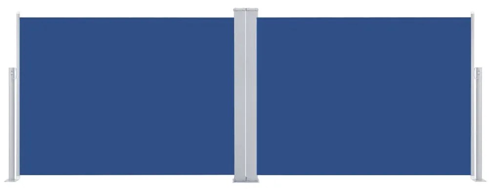 vidaXL Σκίαστρο Πλαϊνό Συρόμενο Μπλε 100 x 1000 εκ.