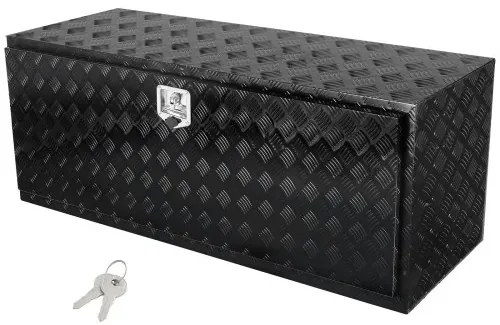 VEVOR Underbody Aluminum Truck Tool Box 60" x 24" x 24" Trailer RV Tool Storage